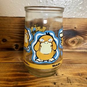 90’s Pokémon Psyduck Collectable Welch’s Jelly Jar